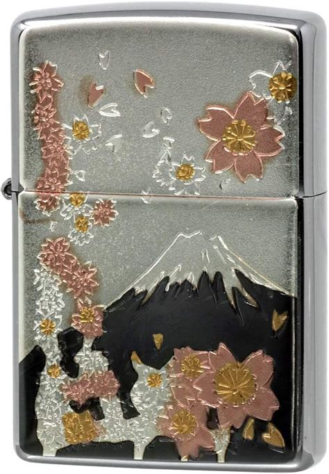 Zippo Ukiyoe Sakura Mt.Fuji Cherry Blossoms | Ubuy India