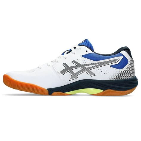 Asics Blade FF Men’s Badminton Shoes (White/illusion Blue) – Sportswing.in