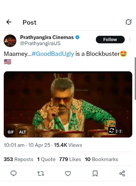 good bad ugly movie twitter review