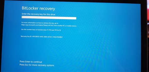 Image result for BitLocker Recovery Windows 10