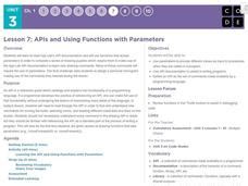 Lesson 7 APIs and Function Parameters 的图像结果