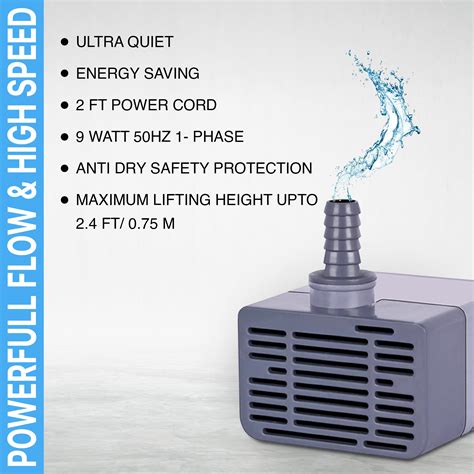 Buy FEDUS 9 Watt Cooler Pump Water Lifting Cooler Water Pump