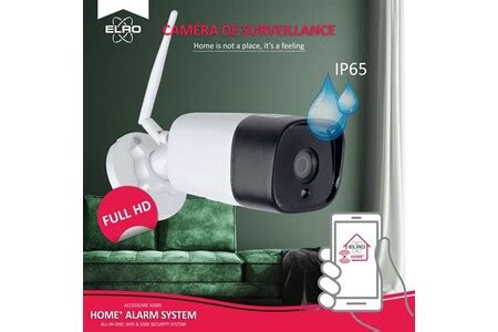 Accessoires maison connectée Elro Caméra extérieure Full HD AS90CAB ...