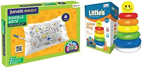 Buy Jungle Magic Doodle Artz Food & Little's Junior Ring (Plastic ...