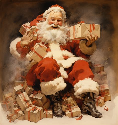 Santa Claus Art Free Stock Photo - Public Domain Pictures