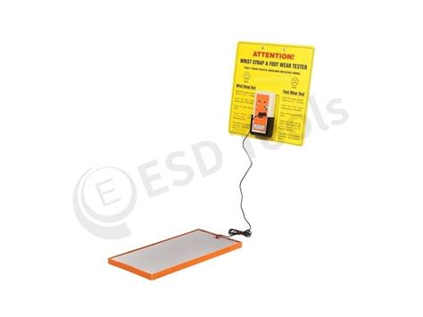 ESD WRISTSTRAP FOOTWEAR TESTER WSFT 01