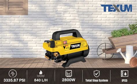 TEXUM TX-I100 Portable high Pressure Car Washer Machine for Washing car ...