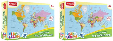 Buy Funskool - Play & Learn Funskool Play & Learn-World Map ...