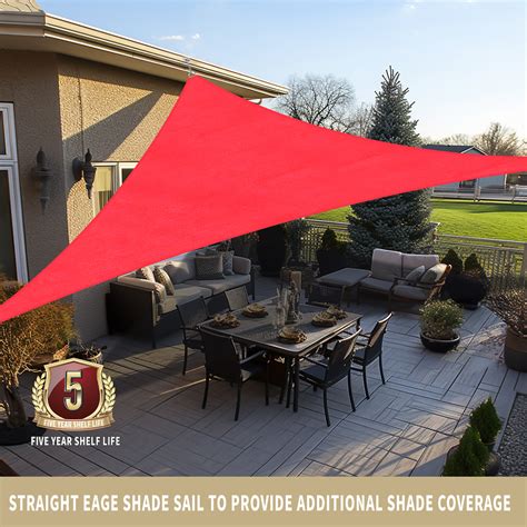 Cisvio 1' x 1' 3" Triangle Shade Sail | Wayfair