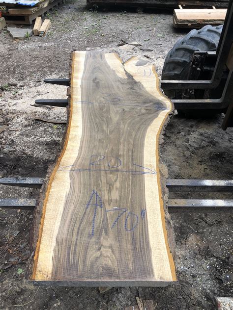 Live Edge Black Walnut Wood Slabs