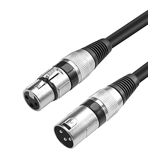 Wright MF3 2 Meter XLR Male to XLR Female Cable, Microphone Balanced ...