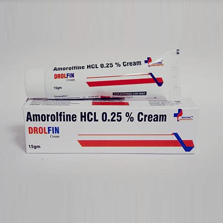Drolfin - Amorolfine Hcl 0.25% Cream - Ronish Bioceuticals