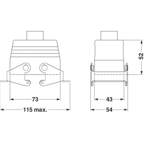 HC-B 10-TMQ-48/O1PG16S - Housing - 1673627 | Phoenix Contact