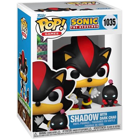 Sonic the Hedgehog - Shadow with Dark Chao #1035 - Funko Pop! Vinyl ...
