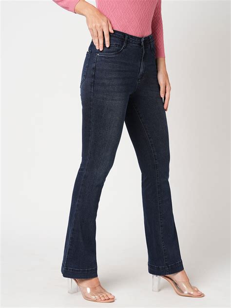 Buy Women High-Rise Flare Jeans | Kraus Jeans