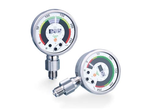 Electronic manometer with LED visualisation - ifm