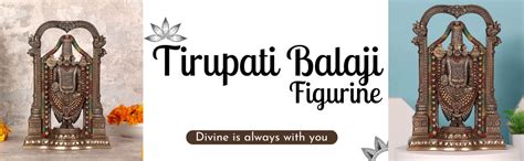 Buy NM Poly Resin Tirupati Balaji Idol Figurine Online at Low Prices in ...