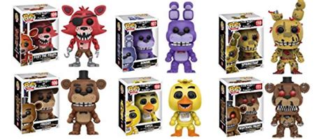 Buy Funko Five Nights at Freddys 6 pc Set - Freddy, Bonnie, Chica, Foxy ...