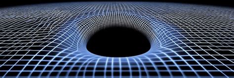 Illustration of black hole schwarzschild radius 3d dark circle where 2d ...