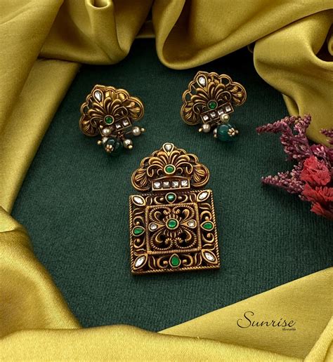 FANCY NAKAS PENDANT SET – Sunrise Silversmiths