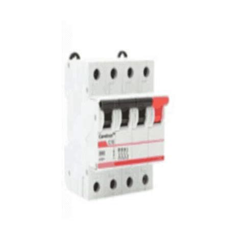 INDOASIAN Caretron C Curve 3-Pole Neutral 40A MCB (6kA) TPN C, Code ...