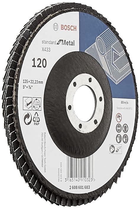 Bosch Professional Eco Flap Disc For Angle Grinders For Metal And Wood ...