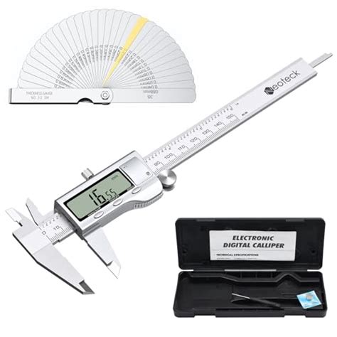 Neoteck Digital Vernier Caliper 150mm/6Inch Stainless Steel Electronic ...