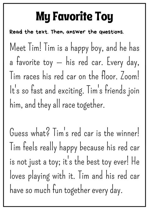 50 Lecturas en Inglés para 2do de Primaria (Reading Comprehension)