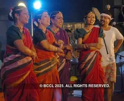 Artists perform at the inauguration of First World Konkani Cultural ...