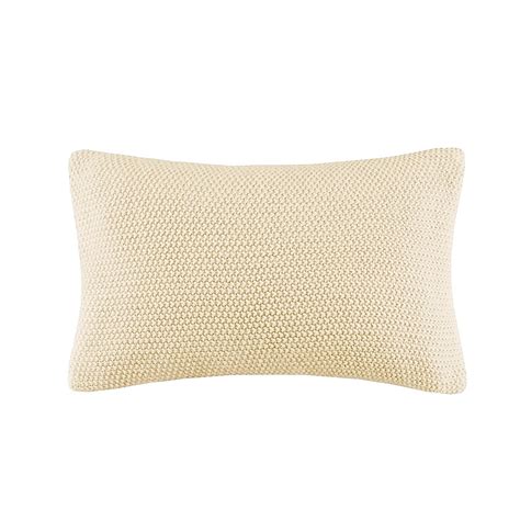 Gracie Mills Lessie Ultra-Soft Knit Oblong Pillow Cover in the Throw ...