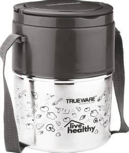 Flipkart.com | Trueware Steelex Lunch Box , 3 Containers 3 Containers ...