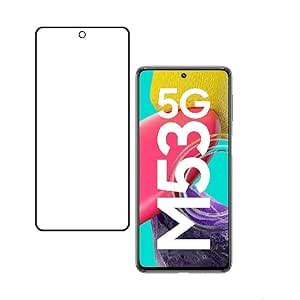 MOBITECH 9H Tempered Glass for Samsung Galaxy M53 5G Edge to Edge Full ...