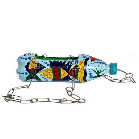 Hand-Painted Marine Life Horizontal Pot