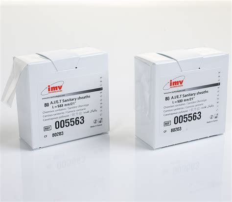 Roll of sanitary sheaths - IMV Technologies India