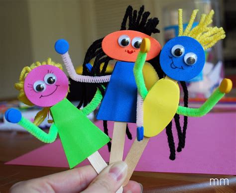 Image result for Example of Pop Stick Puppet
