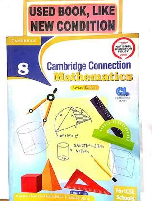 CAMBRIDGE CONNECTION MATHEMATICS Class-8 (Old Book): Buy CAMBRIDGE ...
