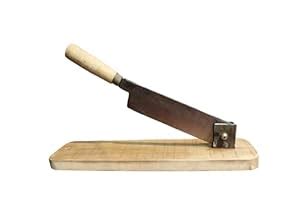 MS TRADERS® Raw Mango Cutter for Pickle Wooden Base Vegetable & Fruit ...