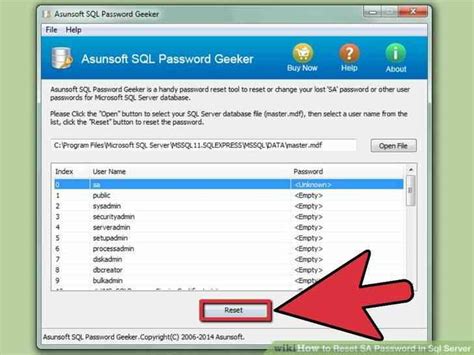 Image result for Cambiar Contrasena Del SA SQL Server