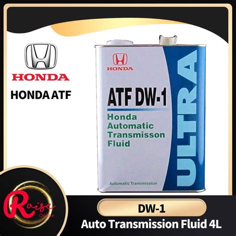 HONDA ATF AUTOMATIC TRANSMISSION FLUID DW1 / DW-1 4L (STEEL) | Shopee ...