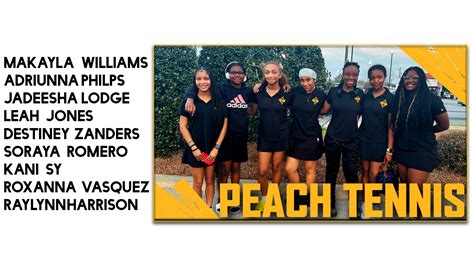 Tennis Girls Roster | Peach County High School