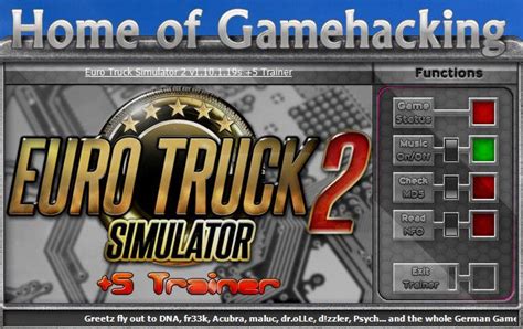 欧洲卡车模拟2修改器+5（Euro Truck Simulator 2） 图片预览