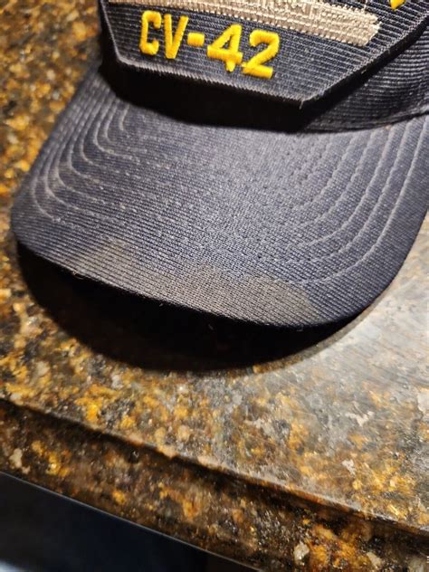 USS FRANKLIN D. ROOSEVELT CV-42 U.S NAVY MILITARY HAT… - Gem