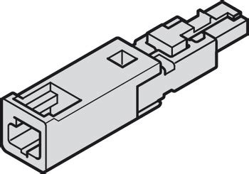 Adapter, for connecting Häfele Loox5 consumers to Häfele Loox driver 24 ...
