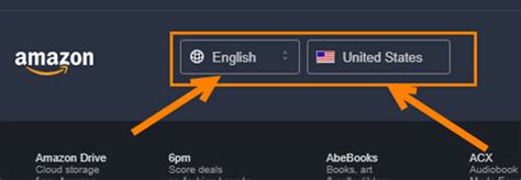 Amazon.com Language Settings 的图像结果