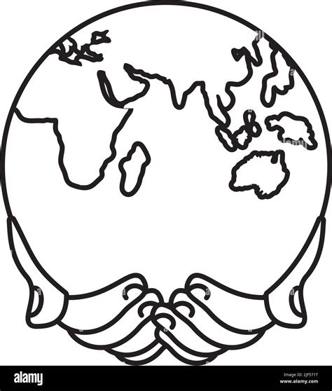 hands holding world Stock Vector Image & Art - Alamy