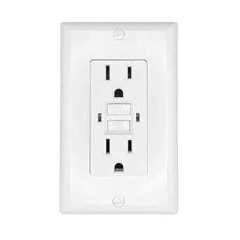 RV Designer Collection S801 White Dual GFCI Outlet : Amazon.in: Home ...