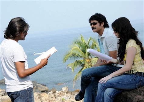 Nagarjuna's kedi movie working stills