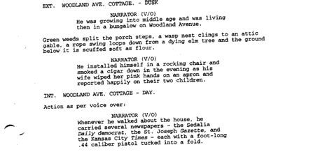 Image result for Male Voice Actor Script Examples