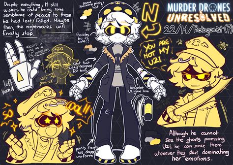 n (murder drones) drawn by tsukyiio | Danbooru