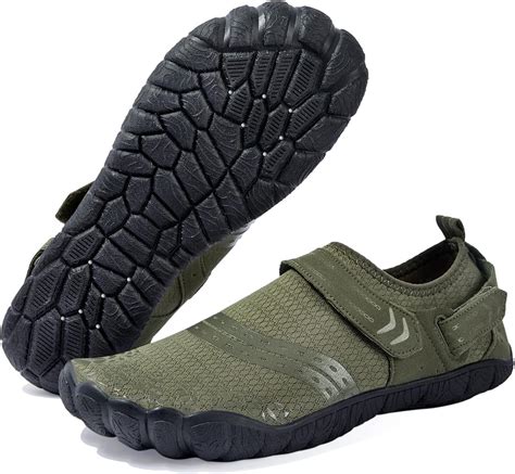 Amazon.com | Josaywin Water Shoes for Men Quick Dry Wide Toe Aqua Shoes ...